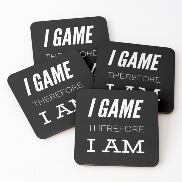 Item preview,  I Game Therefore I Am designed and sold by MillanMarketing.