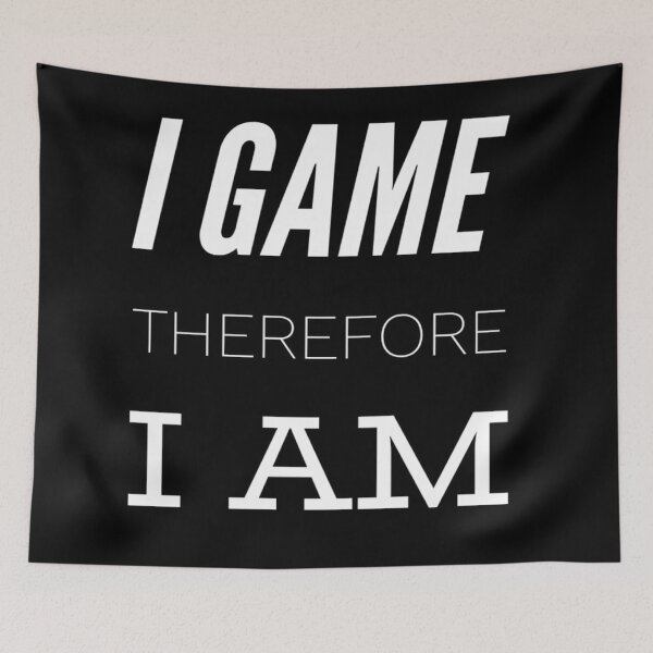 Item preview,  I Game Therefore I Am designed and sold by MillanMarketing.