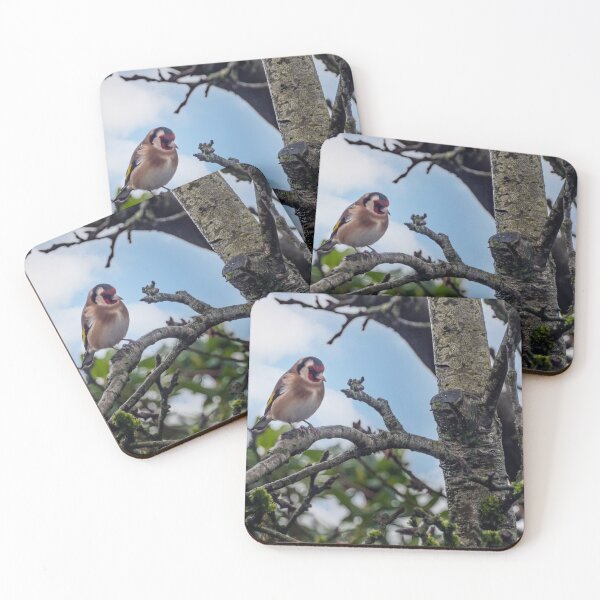Item preview, Goldfinch in Winter designed and sold by Pauline Lewis.