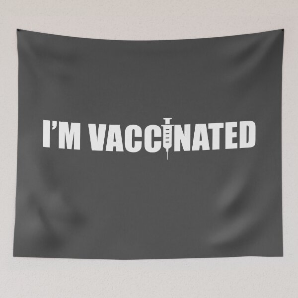 Item preview, I'm vaccinated designed and sold by Khoji Azizov.