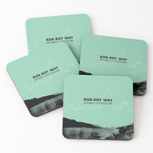 Item preview, The Rob Roy Way Elevation Art - Green designed and sold by PilgrimageShop.