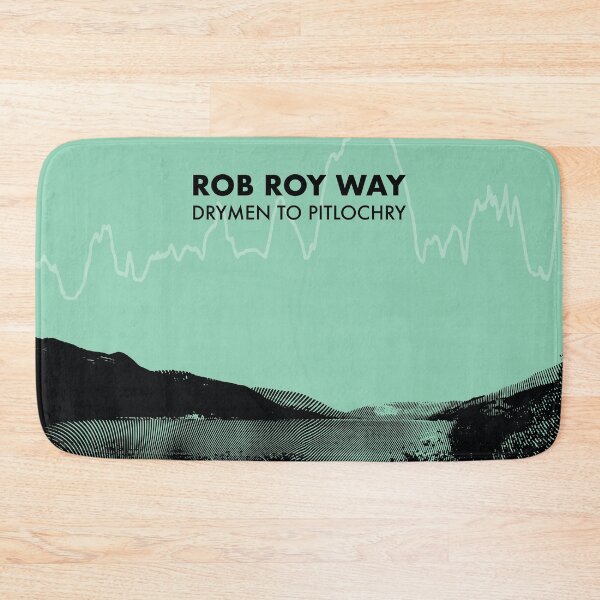 Item preview, The Rob Roy Way Elevation Art - Green designed and sold by PilgrimageShop.
