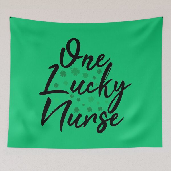 Item preview, One lucky nurse | st patrick's day designed and sold by Elonshop.