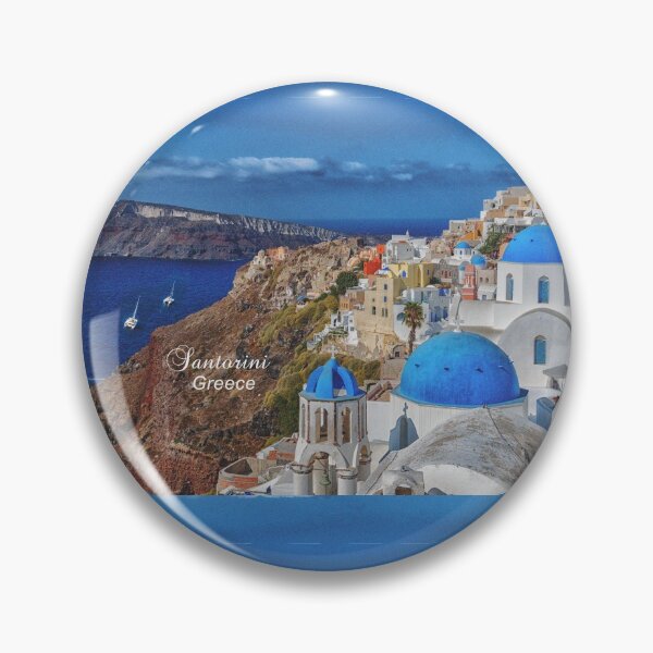 Item preview, Santorini, Greece - Iconic View of Oia designed and sold by leemcnut.
