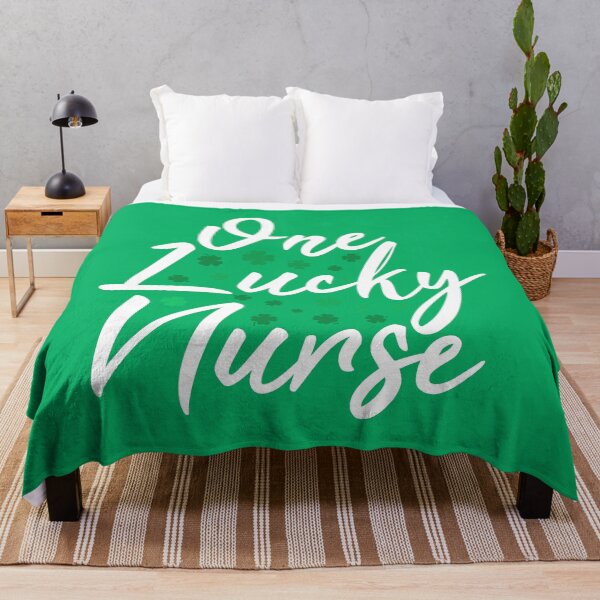 Item preview, One lucky nurse green | st patrick's day designed and sold by Elonshop.