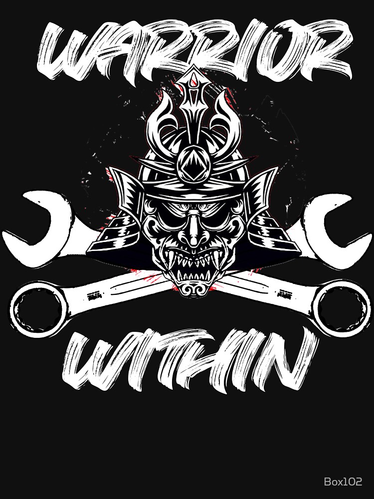 Thumbnail 7 of 7, Classic T-Shirt, Mechanic Shirt - Warrior 2 designed and sold by Box102.