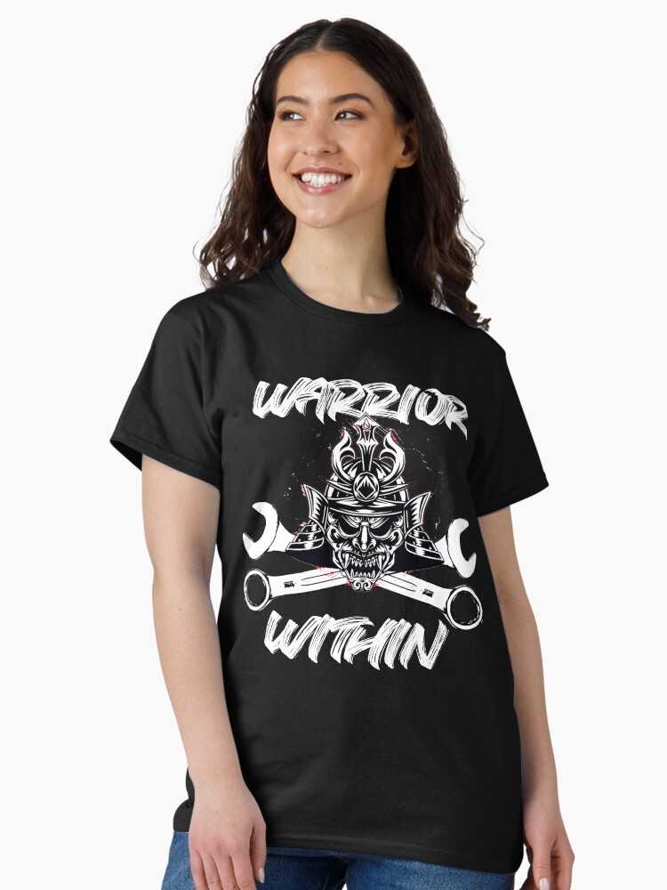 Thumbnail 1 of 7, Classic T-Shirt, Mechanic Shirt - Warrior 2 designed and sold by Box102.