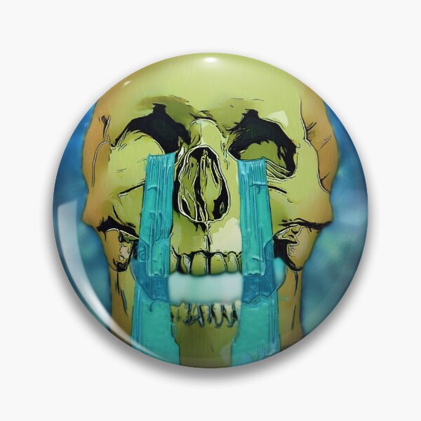 Item preview, smiley skull 06 sad designed and sold by vinzdream2006.