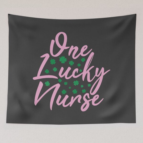Item preview, One lucky nurse green | st patrick's day designed and sold by Elonshop.