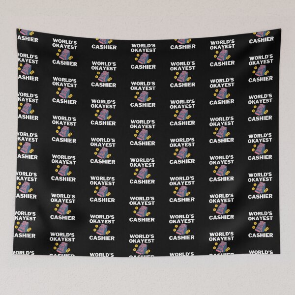Item preview, World's Okayest And Best Cashier designed and sold by livegood.