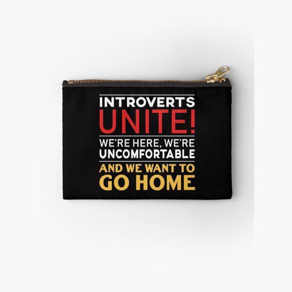 Item preview, Introvert Funny Introverted Person Quote Political Slogan Parody designed and sold by sillyquestions.