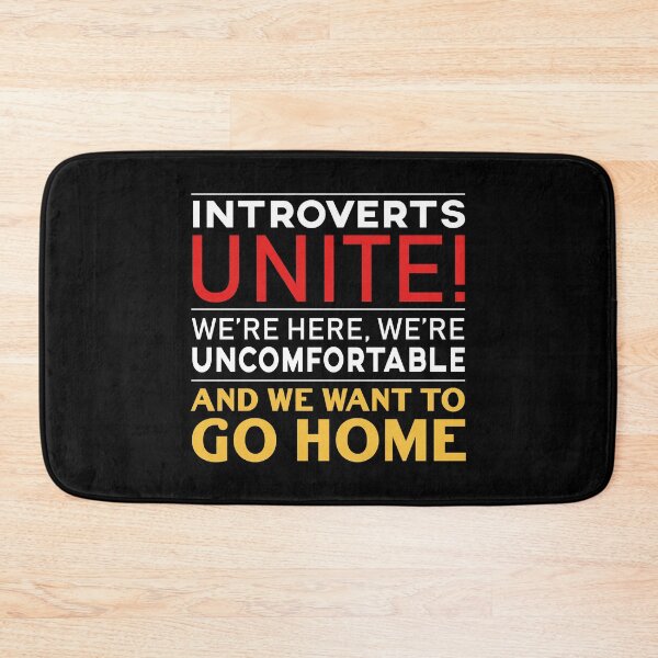 Item preview, Introvert Funny Introverted Person Quote Political Slogan Parody designed and sold by sillyquestions.