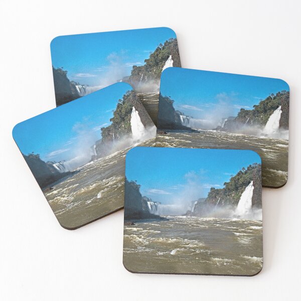 Item preview, Iguazu Iguassu Waterfall Landscape Panorama Scenery, Brazil Argentina 12 designed and sold by worldways.