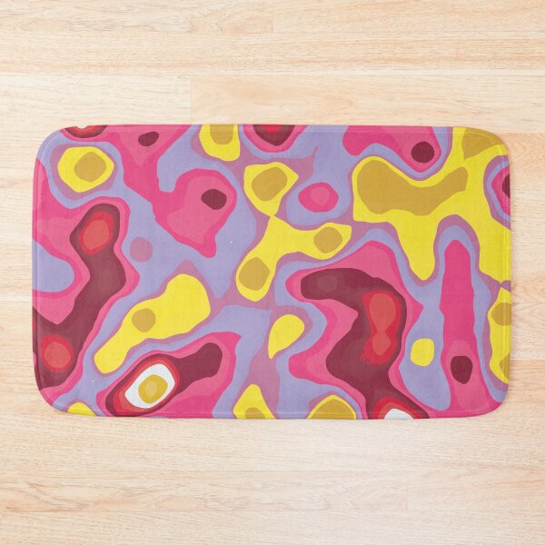 Item preview, Pink Wave Abstract Pattern designed and sold by quarantineshop.