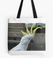 sulfur crested cockatoo Tote Bag