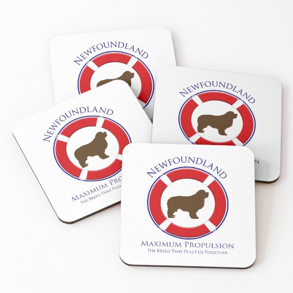 Item preview, Newfoundland - Maximum Propulsion, Brown Newf designed and sold by Christine Mullis.