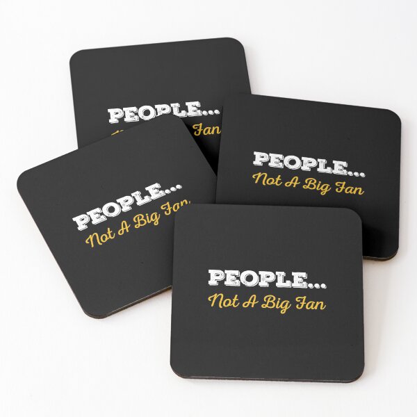 Item preview, People Not A Big Fan,Funny Holiday gift,chistmas gift designed and sold by KOURCHAL ART.
