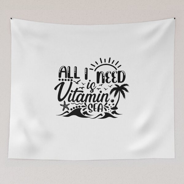 Item preview, All i need is vitamin sea. designed and sold by shaakir.