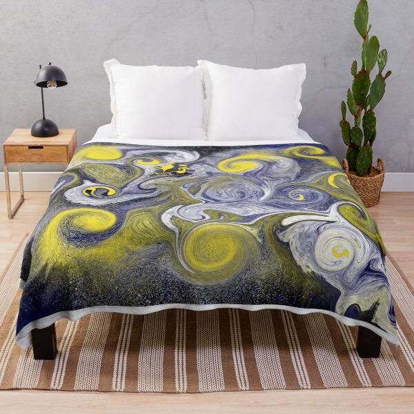 Item preview, Abstract liquid art galaxy designed and sold by abstractjunkie.