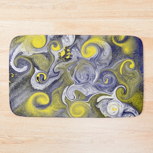 Item preview, Abstract liquid art galaxy designed and sold by abstractjunkie.