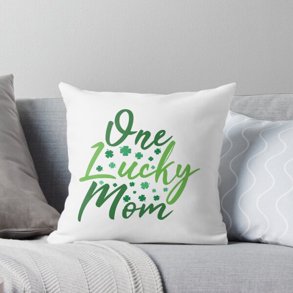 Item preview, One lucky mom green | st patrick's day designed and sold by Elonshop.