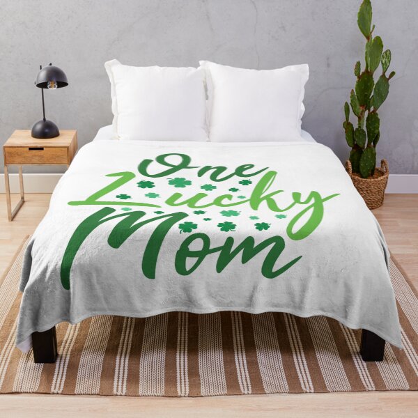 Item preview, One lucky mom green | st patrick's day designed and sold by Elonshop.