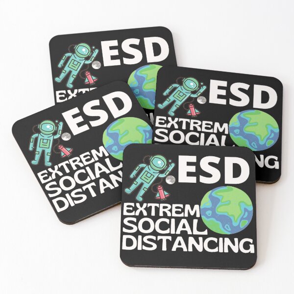 Item preview, ESD Extrem Social Distancing designed and sold by Sonatablue.