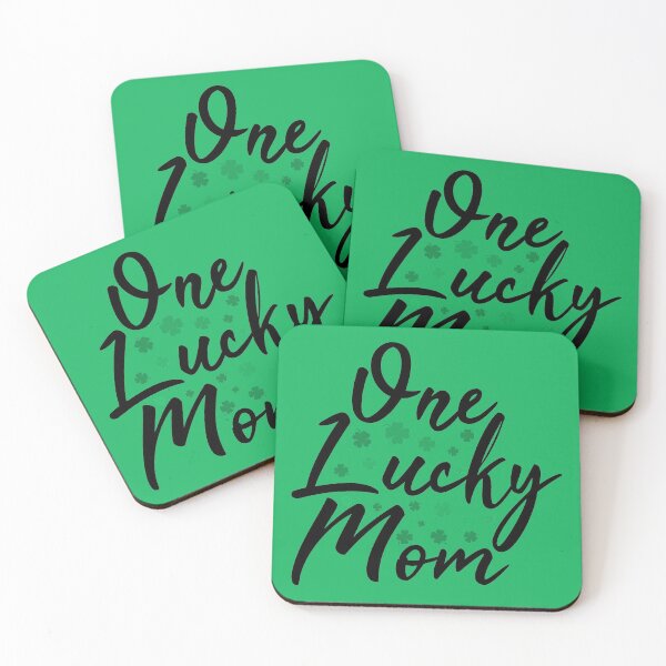 Item preview, One lucky mom green | st patrick's day designed and sold by Elonshop.