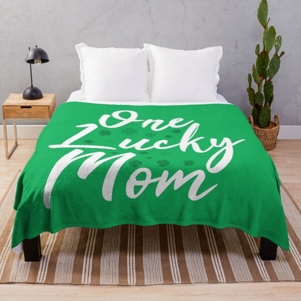 Item preview, One lucky mom green | st patrick's day designed and sold by Elonshop.