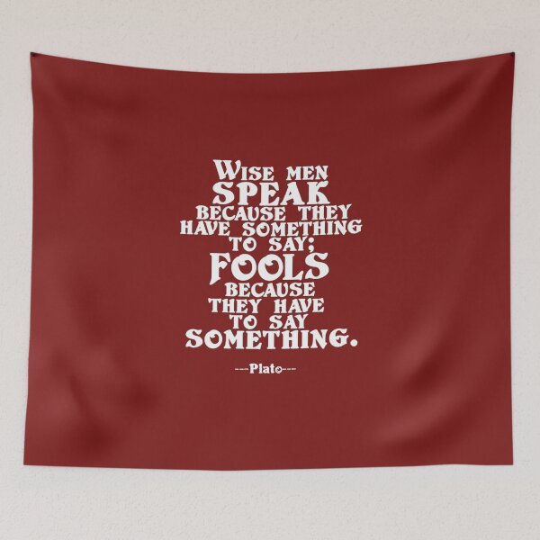 Item preview, Wise Men Speak... designed and sold by SwampfoxDesign.
