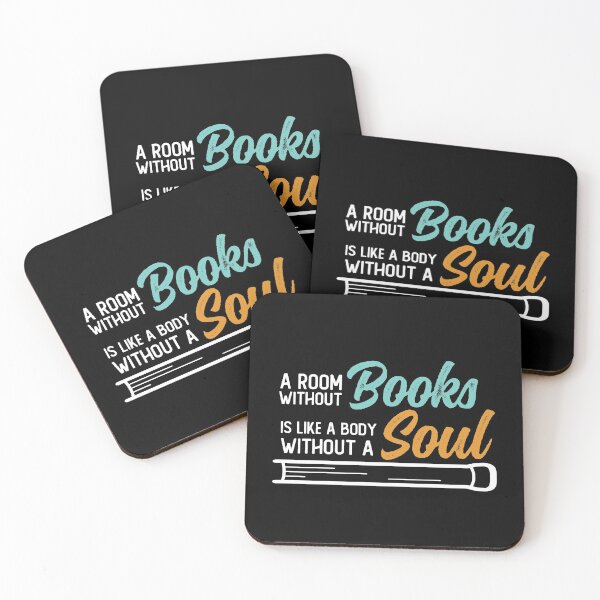 Item preview, A room without Books Is like a body without a Soul designed and sold by WolfSpiritCo.