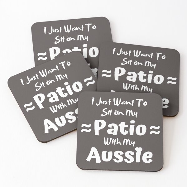 Item preview, Aussie Gifts Australian Shepherd Décor for Patio  designed and sold by Teez-Me.