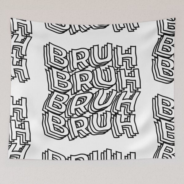 Item preview, Bruh Wavy Font designed and sold by redoARTstore.
