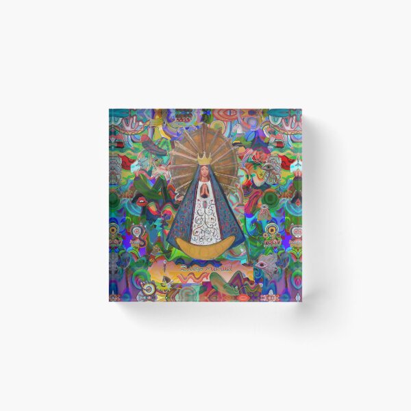 Item preview, Virgin of Lujan and graffitis designed and sold by Diego Manuel Rodriguez.