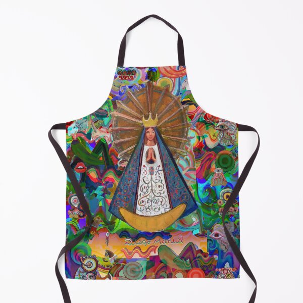 Item preview, Virgin of Lujan and graffitis designed and sold by Diego Manuel Rodriguez.