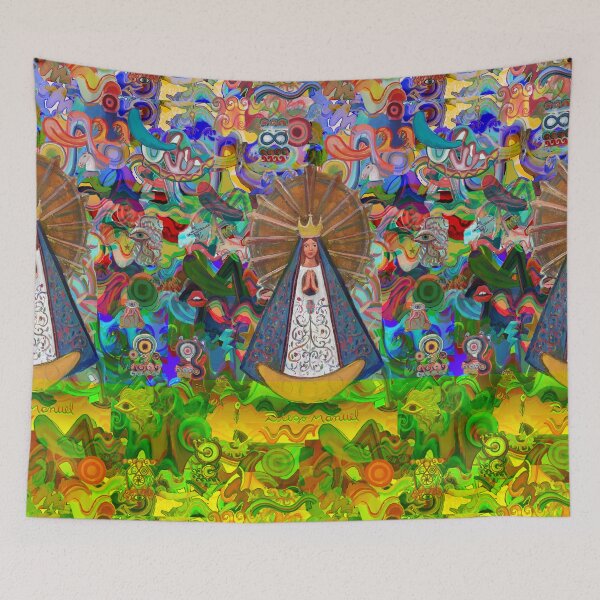 Item preview, Virgin of Lujan and graffitis designed and sold by Diego Manuel Rodriguez.