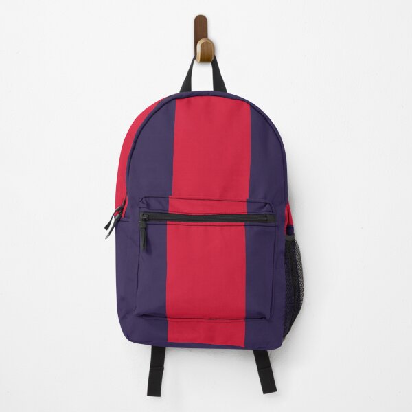 Item preview, Large NAVY BLUE and RED Vertical STRIPES designed and sold by RachelMacht.