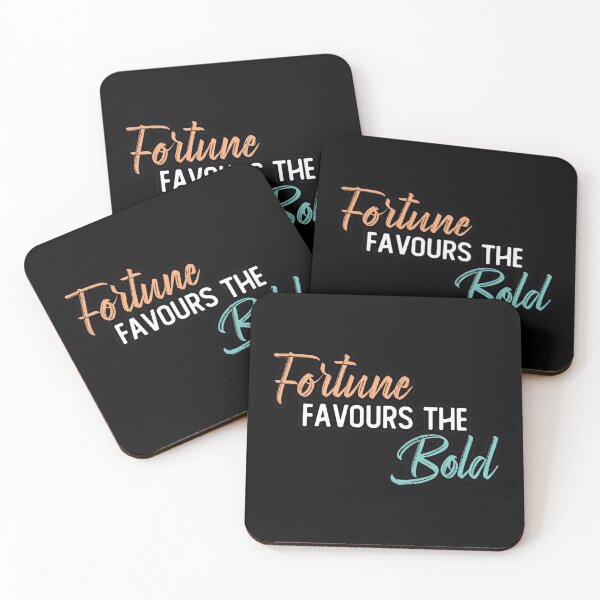Item preview, Fortune Favors The Bold designed and sold by WolfSpiritCo.