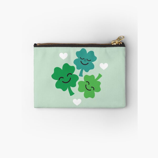 Item preview, Cute Four Leaf Clovers and Hearts! designed and sold by VicEllisArt.