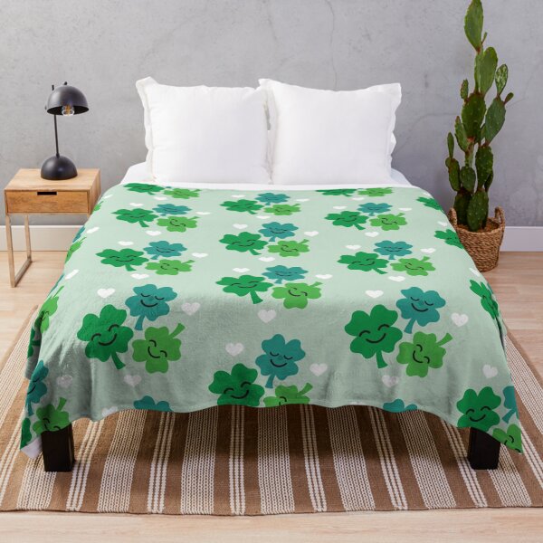 Item preview, Cute Four Leaf Clovers and Hearts! designed and sold by VicEllisArt.