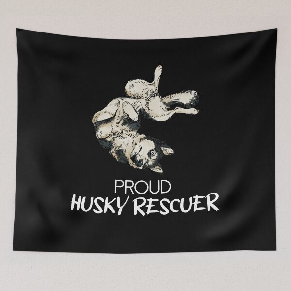 Item preview, Proud Siberian Husky Rescuer designed and sold by Petcetera.