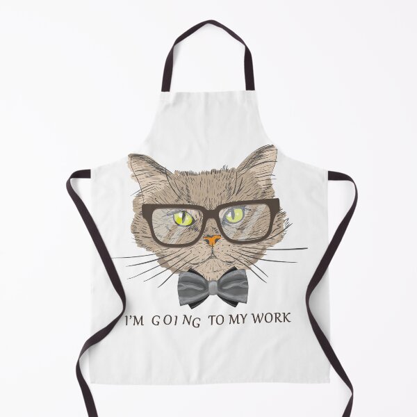 Item preview, ❤ ِ A practical cat he is going to his work ? designed and sold by Donaatelle.