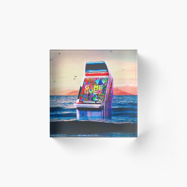 Everything that has a beginning, has an ending Acrylic Block