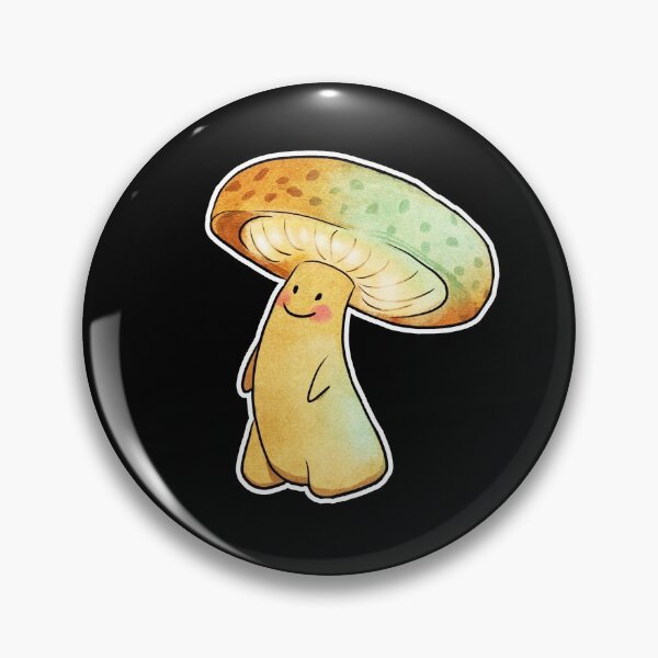 Item preview, Happy Orange  Mushroom designed and sold by Natalie Viola .