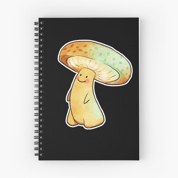 Item preview, Happy Orange  Mushroom designed and sold by Natalie Viola .
