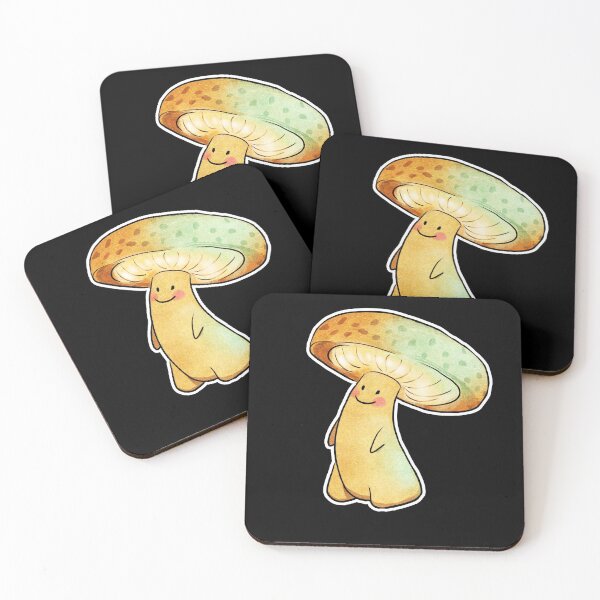 Item preview, Happy Orange  Mushroom designed and sold by Natalie Viola .