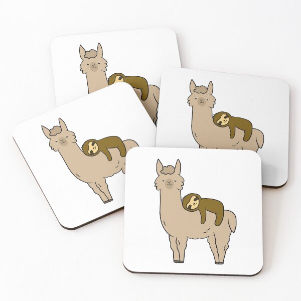 Item preview, Sloth and Llama, Sloth Lover, Llama Lover, Cute Animal Lover designed and sold by KD Merch.