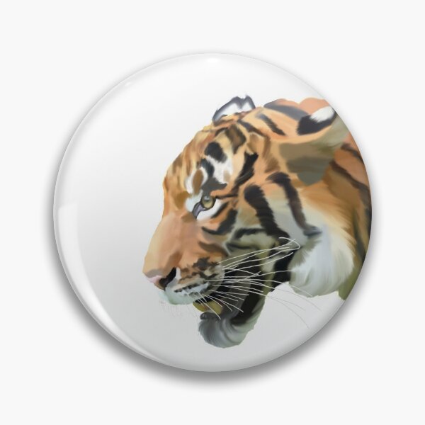 Item preview, Realism tiger digital painting  designed and sold by Kerrykoolio.