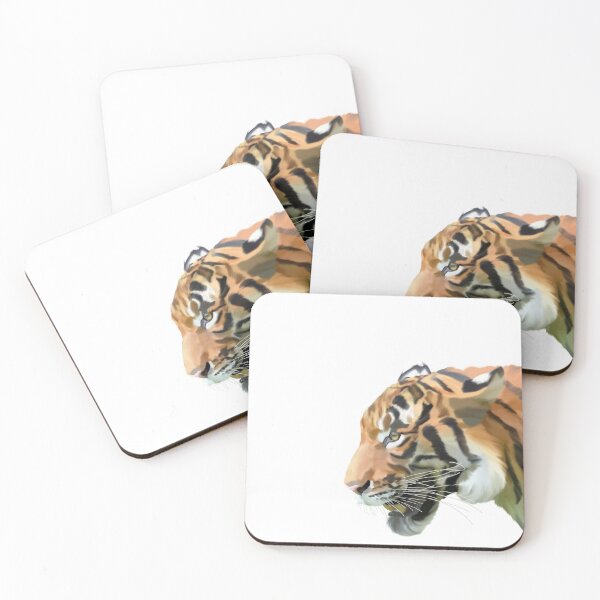 Item preview, Realism tiger digital painting  designed and sold by Kerrykoolio.