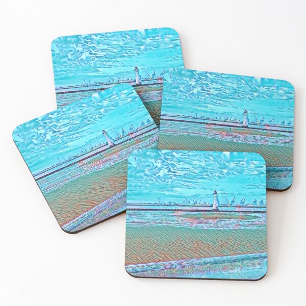 Item preview, New Brighton beach and lighthouse designed and sold by Nicfearn86.